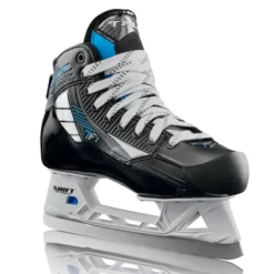 True Intermediate TF7 Hockey Goalie Skates -True 9036055 Black 4