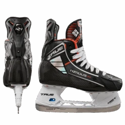 True Intermediate HZRDUS 9X Hockey Skates -True 9050475 BlackOrange 5