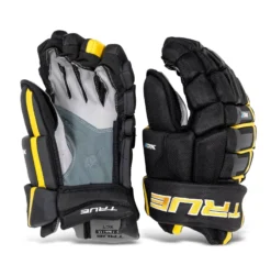 TRUE XC7 Junior Hockey Gloves -True true gloves true xc7 junior hockey gloves black gold 12 28743813431362