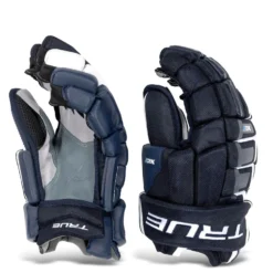 TRUE XC7 Junior Hockey Gloves -True true gloves true xc7 junior hockey gloves navy 12 28743813627970