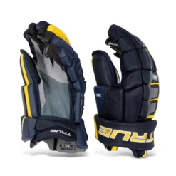 TRUE XC7 Senior Hockey Gloves 36 TRUE XC7 Senior Hockey Gloves -True true gloves true xc7 senior hockey gloves navy gold 13 28743813234754