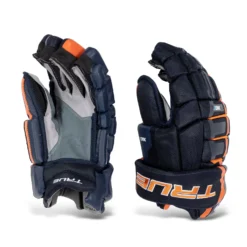 TRUE XC7 Senior Hockey Gloves 38 TRUE XC7 Senior Hockey Gloves -True true gloves true xc7 senior hockey gloves navy orange 13 28743813267522